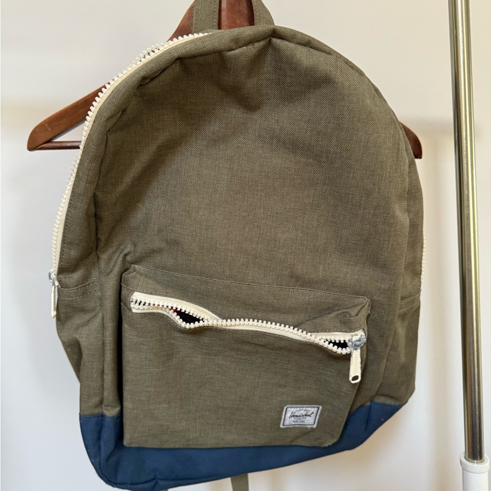 Herschel Supply Company Khaki and Blue Backpack